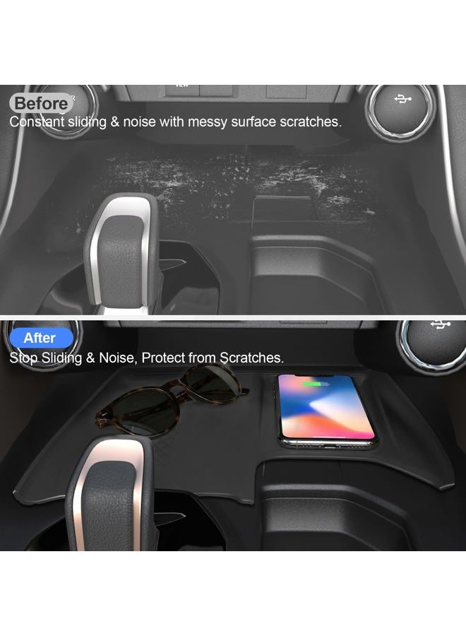 HOUCLEMIC Wireless Charging Anti-Slip Mat for Grand Highlander Accessories, Black Silicone Protective Pad for 2025 2024 Grand Highlander Accessories - Image 2