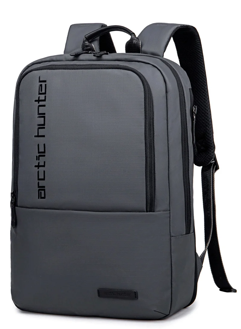 Arctic Hunter Water Repellent Laptop Backpack 15.6 Inch Polyester Travel Shoulder bag for Men and Women, B00529, Grey