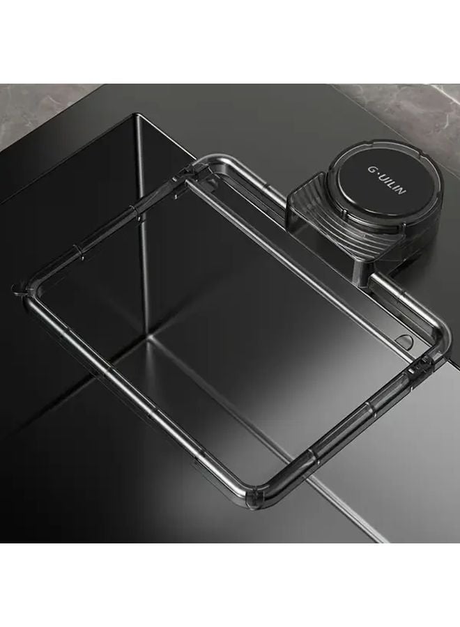 Plastic Sink Filter Rack With Suction Cup Detachable Food Scrap Catcher 50 Mesh Net - Image 1