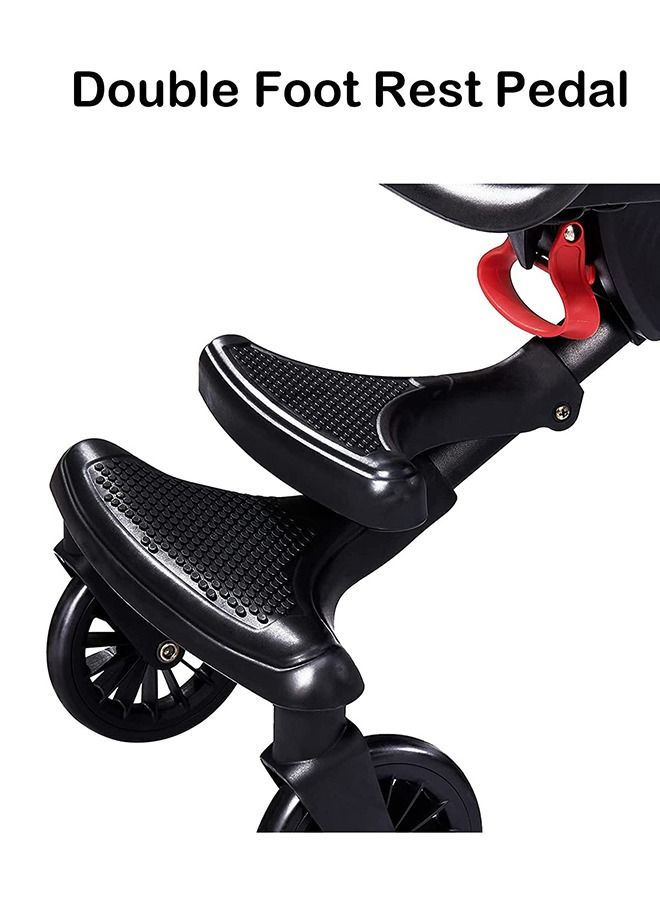 ليموس عربة أطفال خفيفة الوزن قابلة للطي ذات اتجاهين للمشي للأطفال V13 بلون أزرق فلكي - Image 4