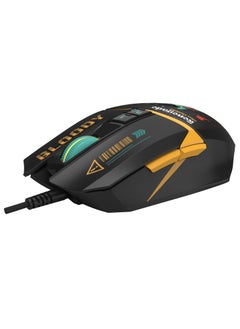 Bloody Bloody Renegade RGB Gaming Mouse W63 MAX, BC3332-A GAMING ENGINE, RGB BACKLIT, 6 Sniper Modes of Left Key, 12,000 CPI Resolution, 4 LOD Setting Switch, Activated, Midnight  - Image 2