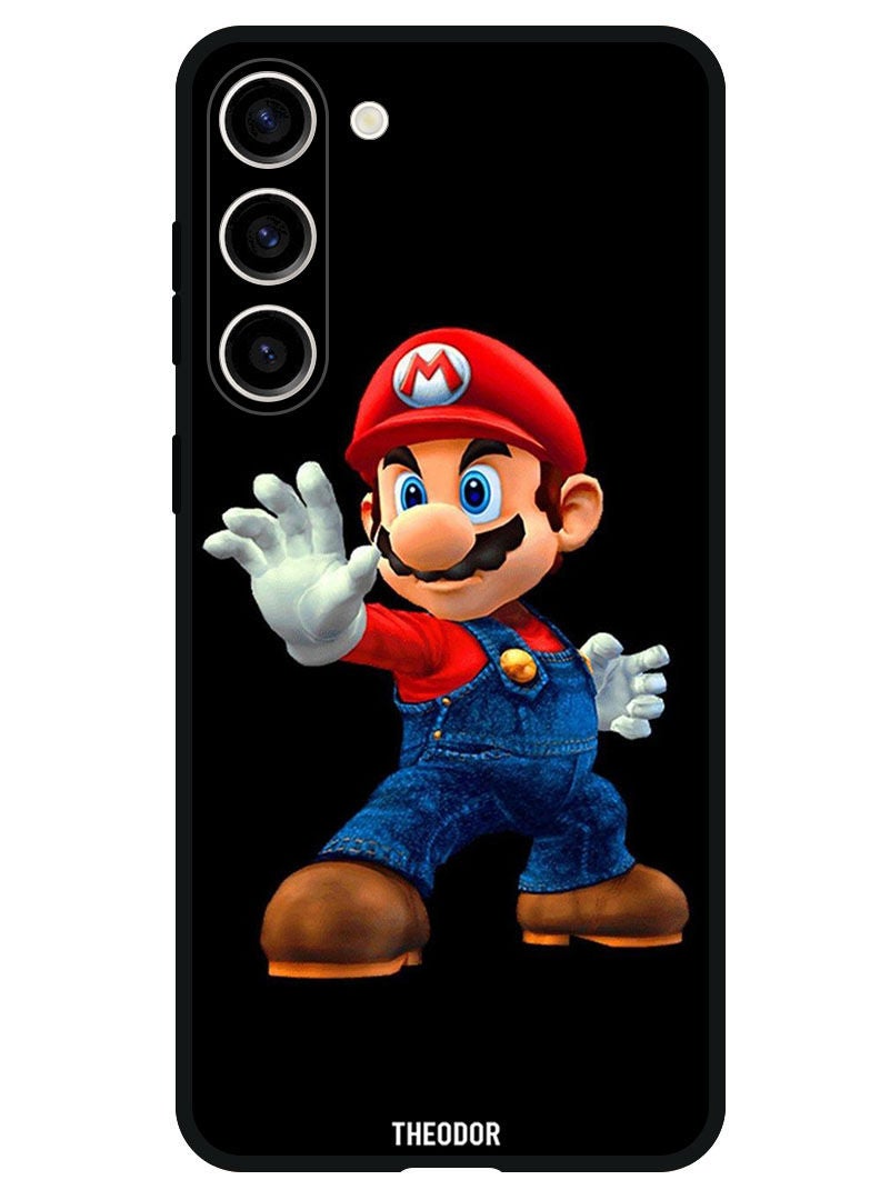 Theodor Protective Case Anti Scratch Shock Proof Bumper Cover For Samsung Galaxy S23 Super Mario - Image 1