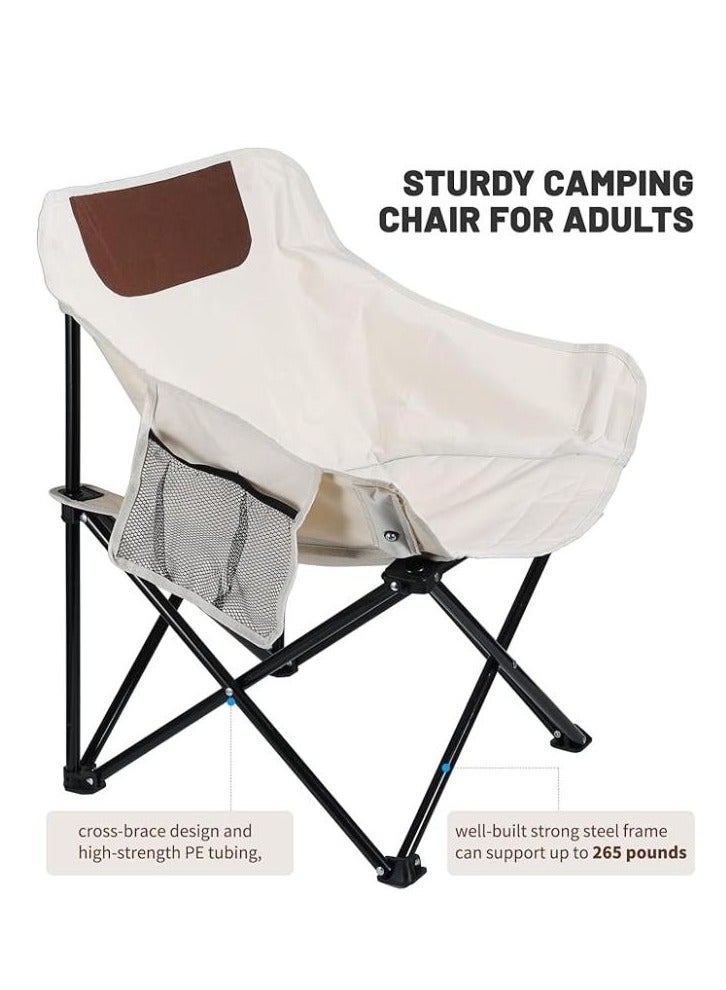 Executive LLC Portable Champing Chair Folding Chair for Outdoor use for  Picnic Fishing and Gardan Sets up in 4 Seconds Backpacking Chair with Carring Bags For Adult - Image 4