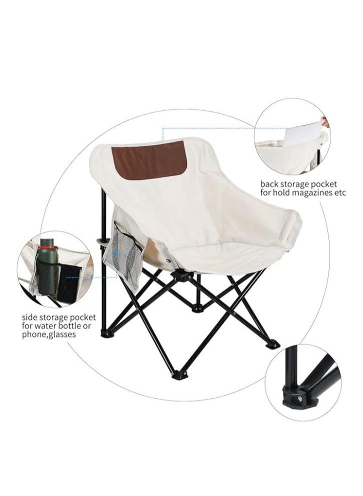 Executive LLC Portable Champing Chair Folding Chair for Outdoor use for  Picnic Fishing and Gardan Sets up in 4 Seconds Backpacking Chair with Carring Bags For Adult - Image 3