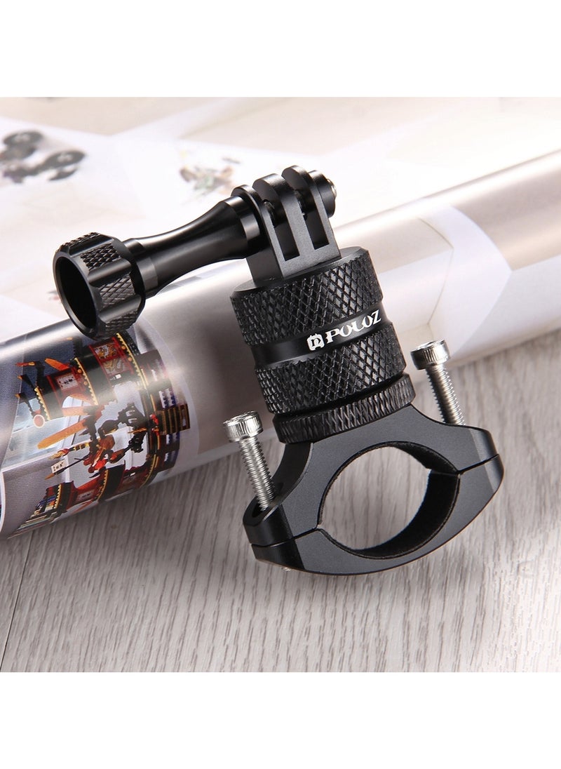 PULUZ - Adjustable Bicycle Pole Rollbar Bike Handlebar Mount for GoPro NEW HERO /HERO7 /6 /5 /5 Session /4 Session /4 /3+ /3 /2 /1, DJI OSMO Action, Xiaoyi and Other Action Cameras - Image 1