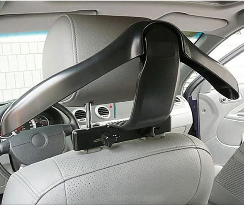 ONPRIX Onprix Car Seat Headrest Coat Hanger Travel Hanger for Jackets Suit Shirts Coat Jacket Holder Car Seat Back Hanger Organizer Hook Vehicle Clothes Jacket Holder Seat Headrest Coat Hanger  - Image 5