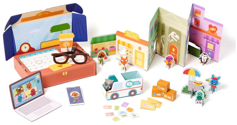Sago Mini Big City Activity Box with Pretend Play Toys a Collectible Toy Figure Kids Toys for Boys Girls Ages 3 and up - Image 2