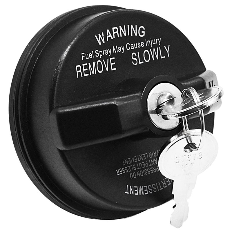 Fokes Locking Gas Cap Lock Fuel Cap Compatible with Dodge Jeep Ram  Challenger Grand Caravan Ram 1500 Cherokee Wrangler TJ LJ JK JKU JL JLU JT  05278655AB 5278655AB