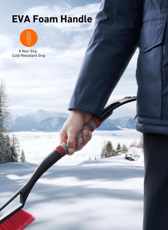 AstroAI 2-in-1 Ice Scraper 68.6cm Detachable for Car Windscreen and Snow Brush with Ergonomic Foam handle for Cars & Trucks & SUV - Image 5