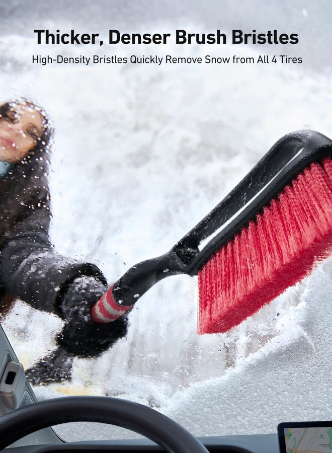 AstroAI 2-in-1 Ice Scraper 68.6cm Detachable for Car Windscreen and Snow Brush with Ergonomic Foam handle for Cars & Trucks & SUV - Image 3