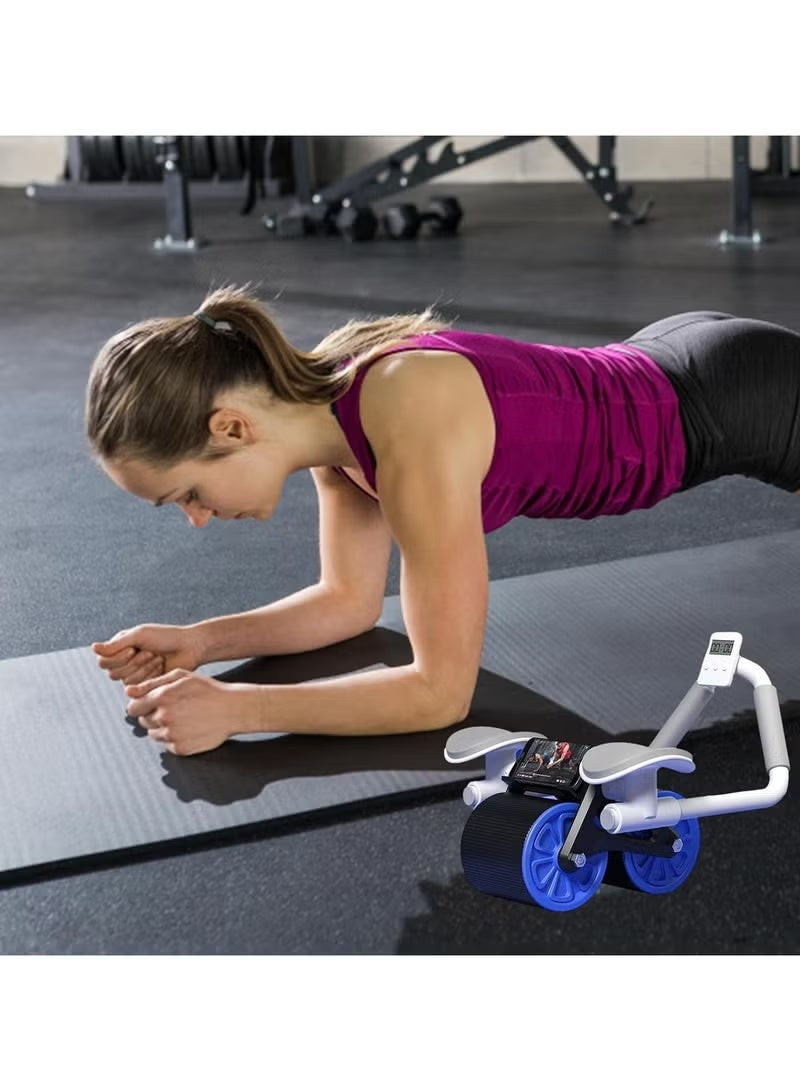 Denx Abdominal Exercise Wheel Roller for Core Strength, Home & Gym Fitness, Heavy-Duty Non-Slip Handles, Dual-Wheel Stability, Compact & Durable, Ideal for Abs, Arms, and Back Workouts - Image 4