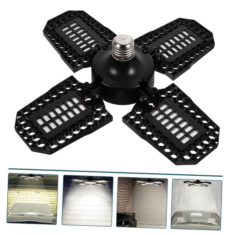 Four Leaf Recessed Led Ceiling Garage Light Easy Install - Image 4