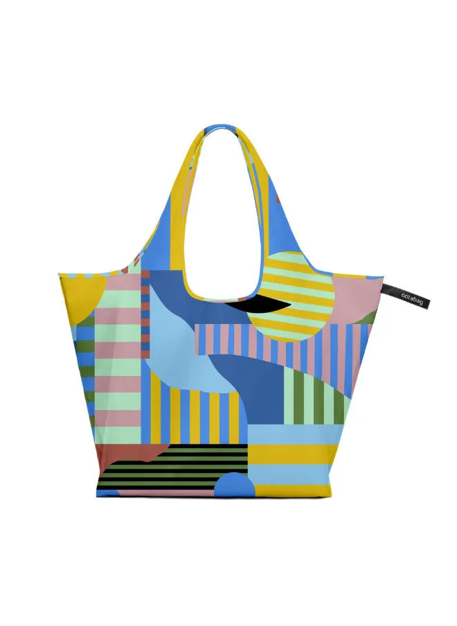 notabag Tote Bag | Multi-functional Bag, Spacious, Fashionable, Foldable into Pouch, Washable, Water Resistant, Eco-Friendly, Holds up to 20kg, for Daily Use, Shopping Bag - Landscape