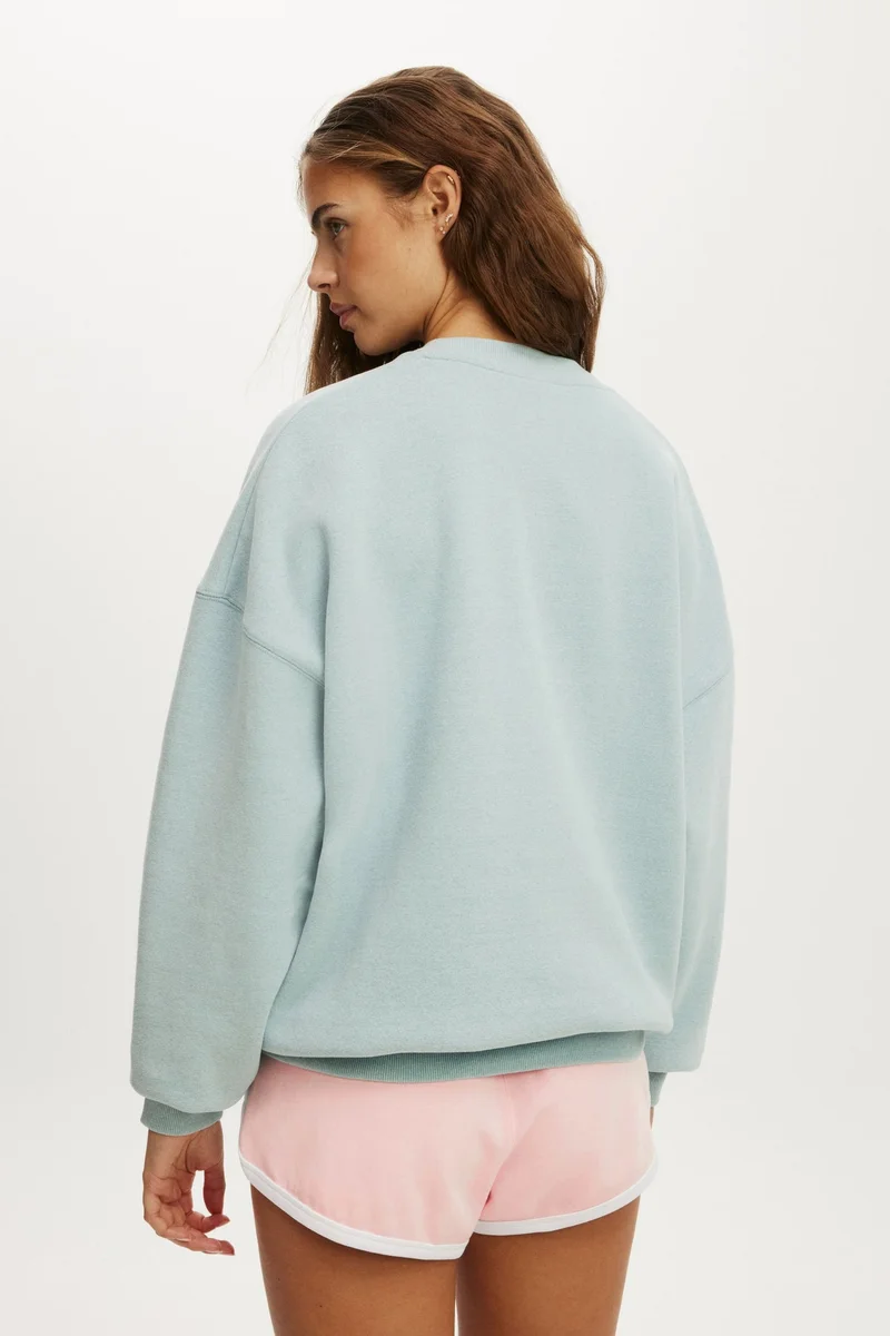 Cotton On  LCN PLUSH DROP SHOULDER SWEATSHIRT for Women | Best Price UAE