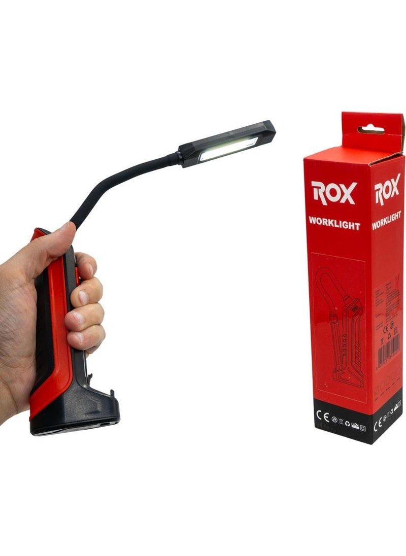 ROX 0220 Rechargeable Multi-Purpose Flexible Neck Work Flashlight 1000 Lm  - Image 2