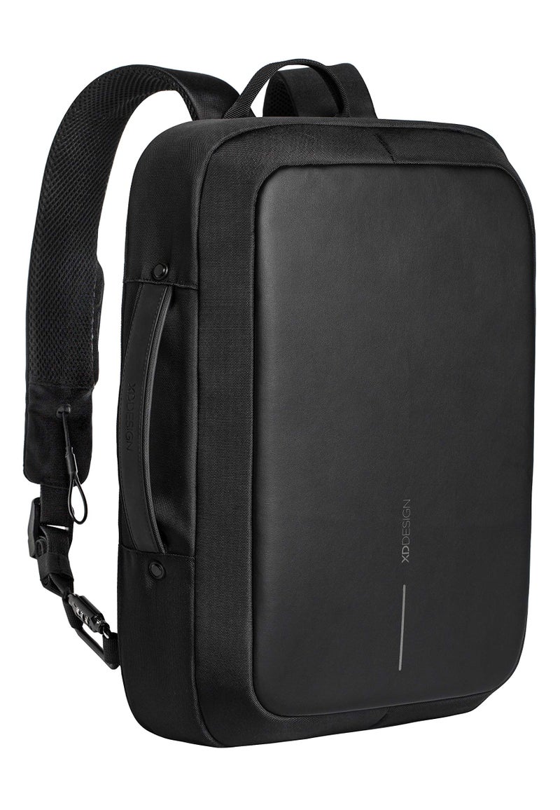 XDDesign Bobby Bizz 10 Liter Anti Theft Laptop Backpack with Padded 156 Laptop Sleeve smart password lock Water Repellent USB Charging Port travel backpack carry on flight for men and women - Image 2