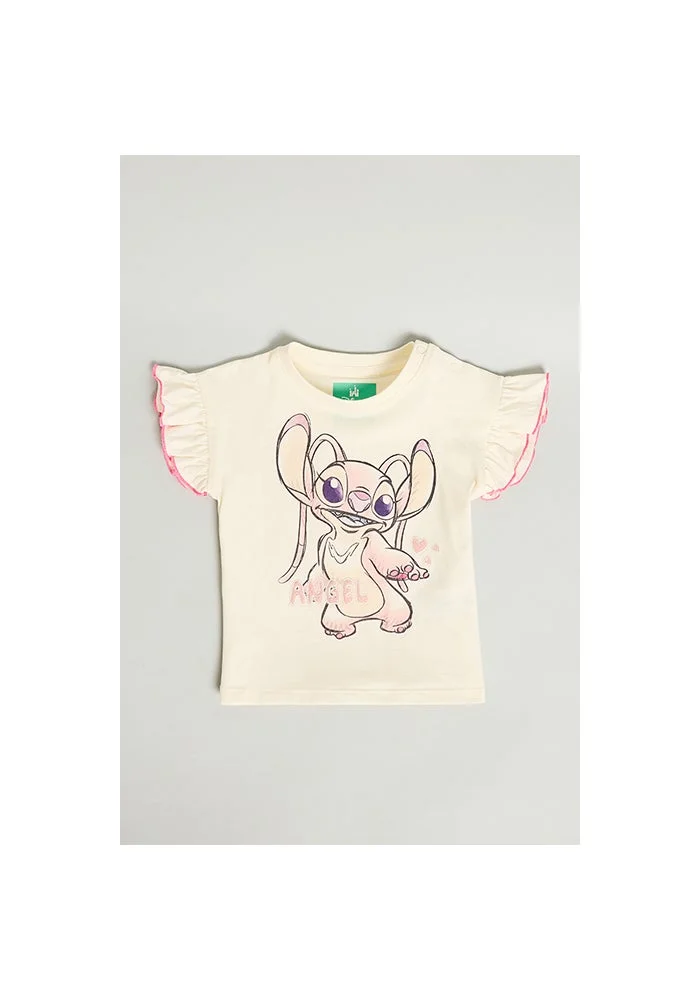 أر أند بي Angel Print Clothing Set