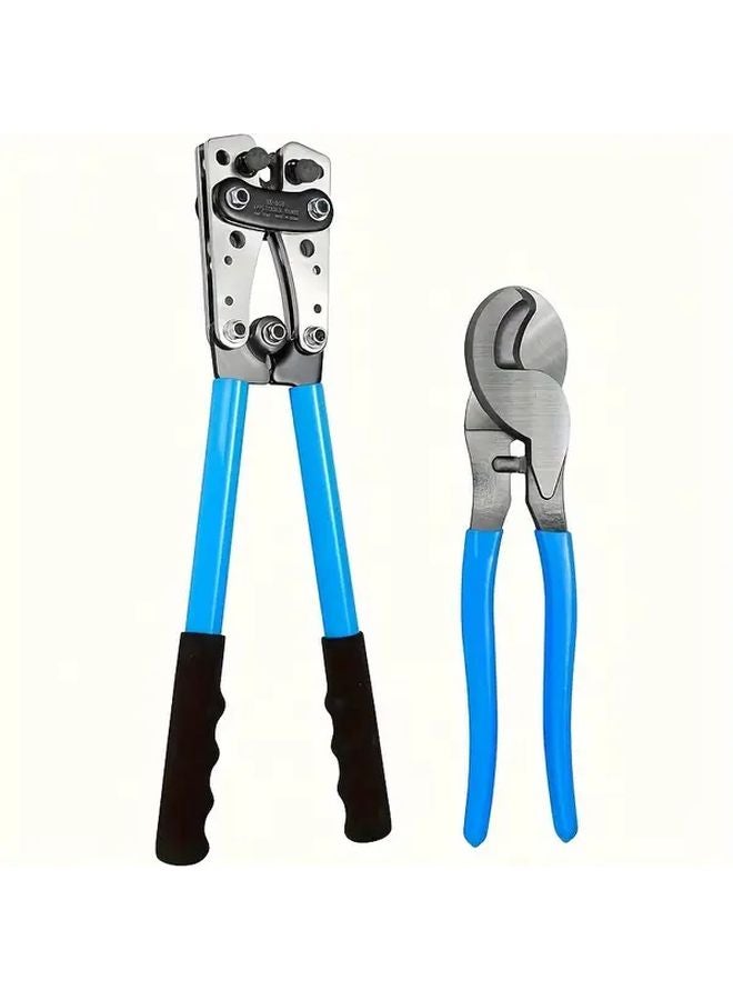Heavy Duty Wire Crimper And Cable Cutter Tool For 6 50mm Metal Processing - Image 1