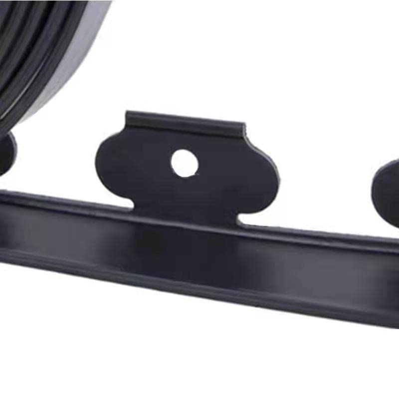 YANEYRIE Garden Edgingï¼Œ40ft Landscape Edging with 40 Spikes for Lawn 2 Inch Tall(Black, 40FT) - Image 5