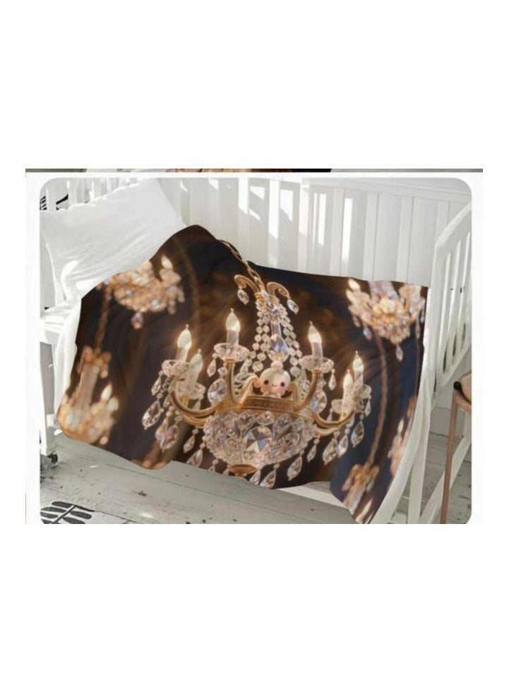 general Flannel thin blanket (warm and comfortable, suitable for sleep, gaming, dust removal and sandproof) 150cm*200cm - 794 - Image 3