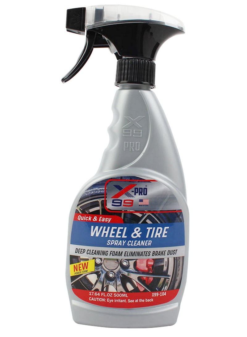 X-PRO Wheel And Tire Spray Cleaner 500 ML - Image 1