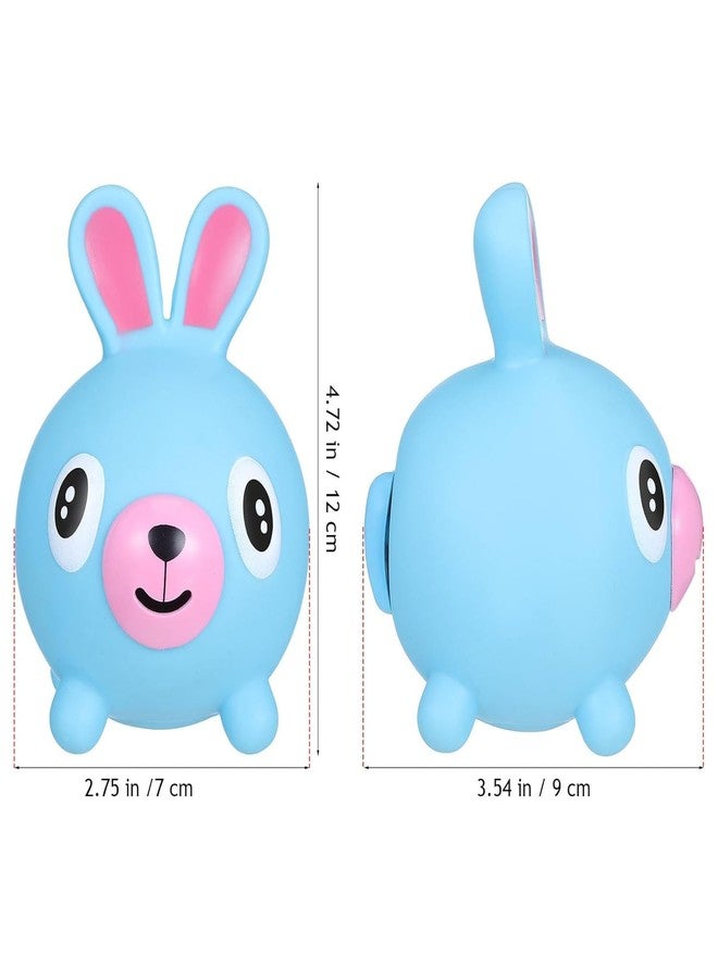 JD PRO Vent Decompression Stress Toys Dog Ball Gifts for Out Class Fidget Toystongue Talking Squeaky Latex with Screaming Adorable Tongue Blue Squeak Games Teenagers Sound Adults.( Multicolor ) - Image 3