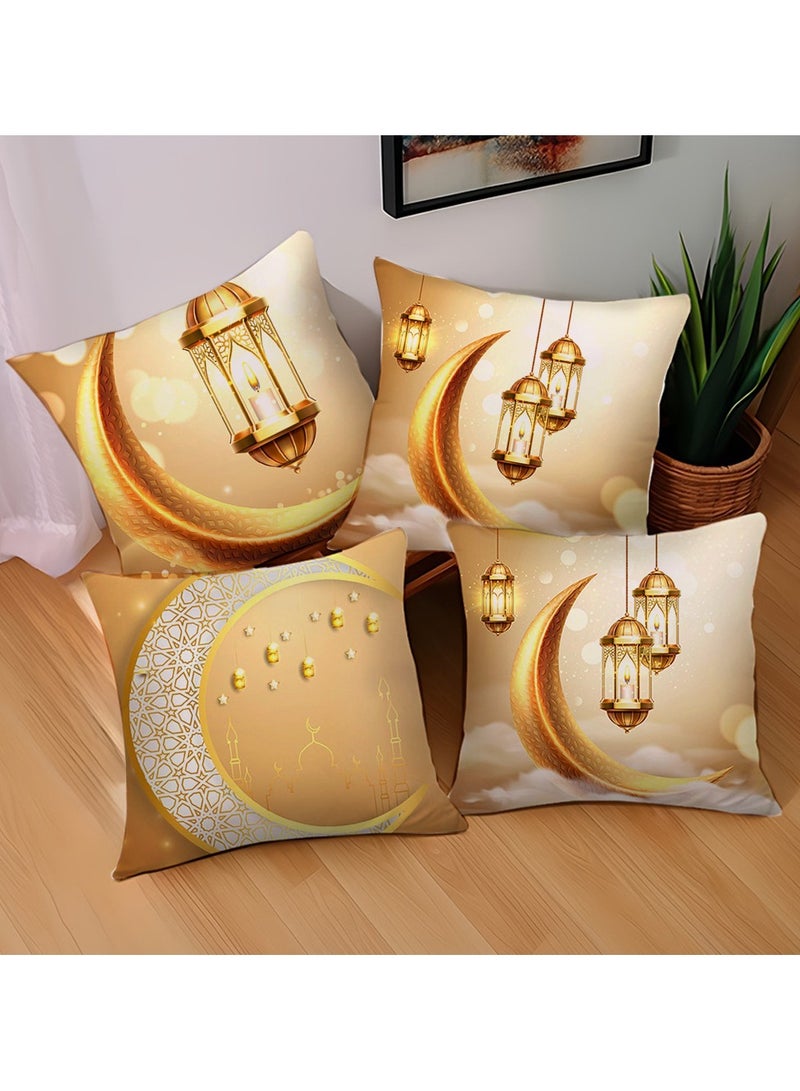 غطاء وسادة 4 قطع، 18x18 - Image 3