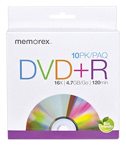 Memorex DVD R 16X 4.7GB/GO 120min (10 Pack, eco friendly) - Image 2