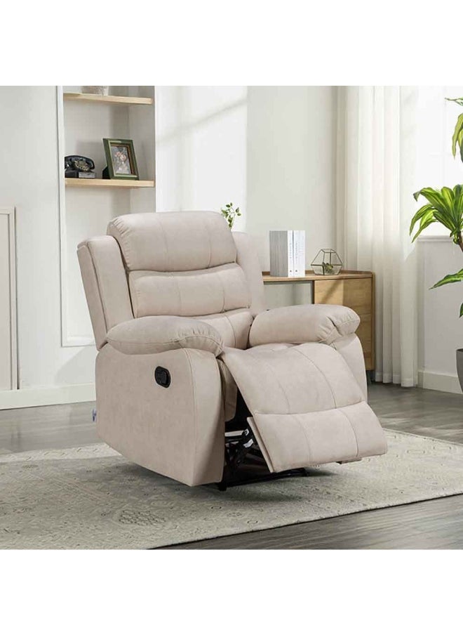 Dindo 1-Seater Fabric Manual Recliner With 8-Point Massage Manual Recliner Chair Comfortable Massage Recliner For Living Room Modern Recliner For Relaxation – Beige - pzsku/ZAC6C4DDE855E4D9B63EBZ/45/_/1736236245/80da14a0-e49f-4d65-ae75-642ad35d2161