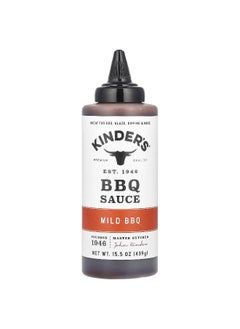 Kinder KINDER'S, BBQ Sauce, Mild BBQ, 15.5 oz (439 g)  - Image 1