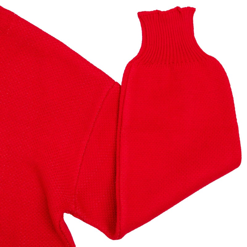Beopjesk Heart Sweater for Women Winter Cute Long Sleeve Valentine's Day Knitted Pullover Jumper Tops (US, Alpha, Medium, Regular, Regular, Red) - Image 3