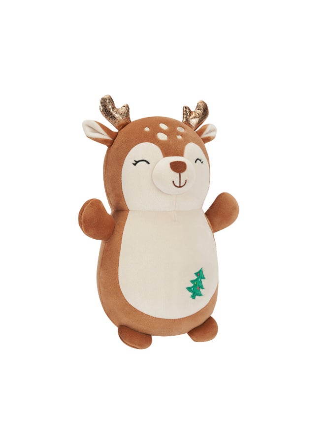 Squishmallows 14 inch Brown Deer w/Tree HugMee , Officially Licensed Kellytoy Plush Toy, Colorful Soft Toy, Gift for Kids, Girls & Boys Washable Squishy Stuff Toy Multicolor All Age  - Image 2