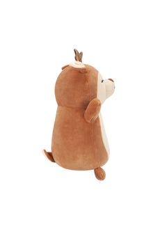 Squishmallows 14 inch Brown Deer w/Tree HugMee , Officially Licensed Kellytoy Plush Toy, Colorful Soft Toy, Gift for Kids, Girls & Boys Washable Squishy Stuff Toy Multicolor All Age  - Image 3