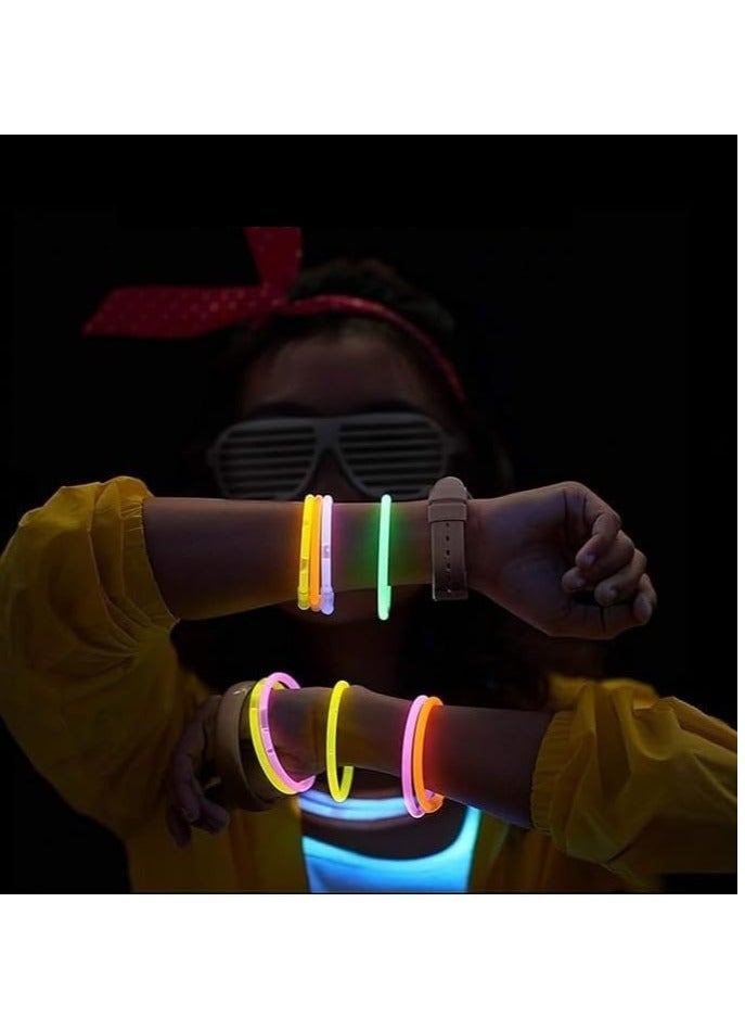 50-piece Light Up Sticks Kit For Glow Necklace Making With Super Bright Connectors Multi Color Party Favors - Image 2