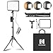 NiceVeedi 1-Pack LED Video Light Kit,  Photography Lighting Kit, 2800-6500K Dimmable Studio Light with Tripod Stand & - Image 2