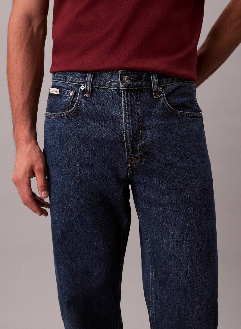 CALVIN KLEIN 90s Taper Jeans - Image 2