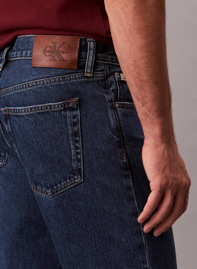 CALVIN KLEIN 90s Taper Jeans - Image 4