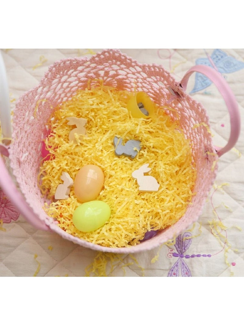 Salla Multipurpose Storage Cotton Basket Pink 27x15cm - Image 5