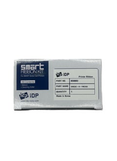 IDP Smart-30 & 50 series plastic card printer ribbon by IDP - YMCKO full-color, ribbon with cleaning roller, 250 cards/roll (659083)  - Image 2