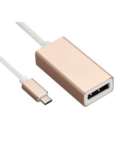 Generic TypeC To DisplayPortI HD Video Cable Macbook USB3.1 To DP Screen Converter 4K-Color:Silver  - Image 5