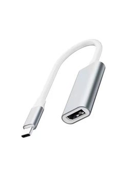Generic TypeC To DisplayPortI HD Video Cable Macbook USB3.1 To DP Screen Converter 4K-Color:Silver  - Image 1