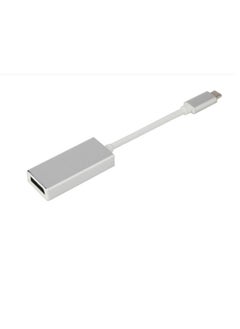 Generic TypeC To DisplayPortI HD Video Cable Macbook USB3.1 To DP Screen Converter 4K-Color:Silver  - Image 3