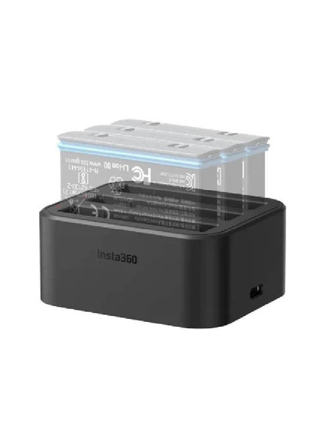 انستا 360 Insta360 X3 Fast Charge Hub Black - Image 1