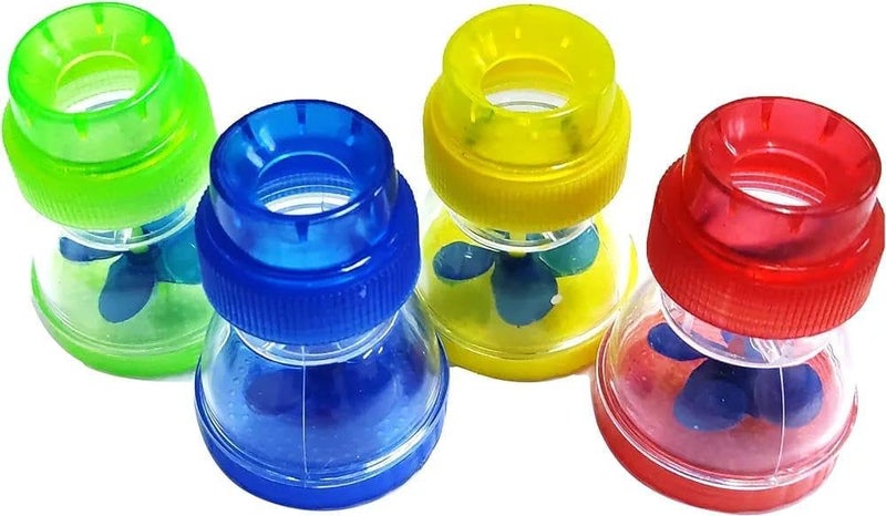 Kitchen and Bathroom Tap Shower Sprinkler Plastic Shower Head (Standard Size, Multicolour) Tap Water Filter Pack Of 4  - Image 1