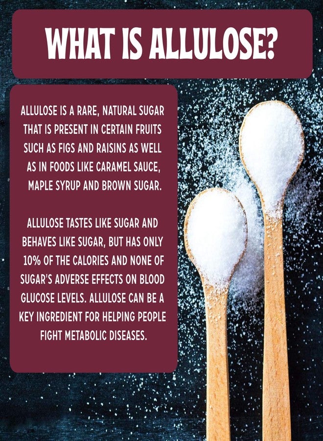 ChipMonk AlluMonk - Allulose and Monk Fruit Sweetener Blend - Keto, Diabetic & Paleo Friendly - Zero Calorie, Zero Carb, Granulated Natural Sugar Substitute - Gluten Free, Vegan 1lb - Image 5