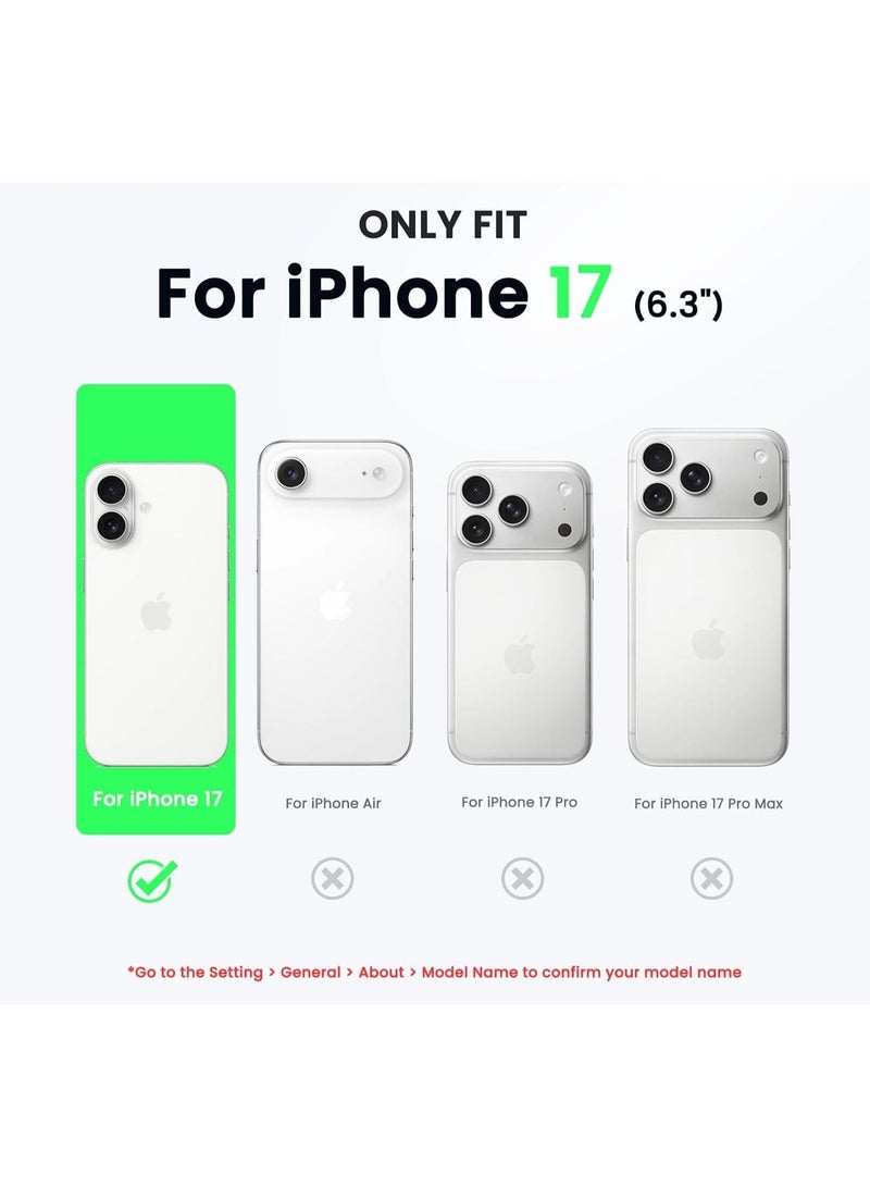 iPhone 17 Matte Privacy Screen Protector, 9H Tempered Glass, Anti-Fingerprint, 30-Degree Privacy Viewing Angle for iPhone 17, 2-Pack - Image 2