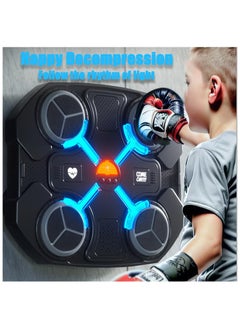 Generic Music Boxing Machine for Adults and Kid Home Wall Mount Music Boxer Electronic Smart Agility Training Boxing Target Pads Boxing Machine for Improve Fight Reaction  - Image 3