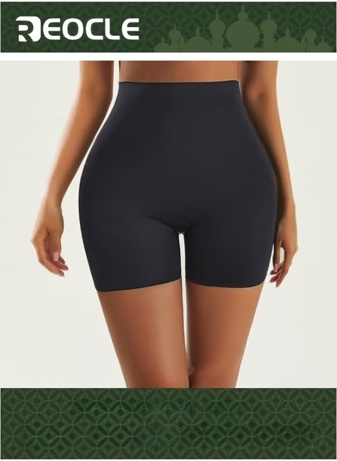 REOCLE Women's High Waisted Shapewear Body Shaper Shorts Lifting Panties Thigh Slimmer Shapewear Waist Trainer Seamless Shaping Boyshorts Panties - Image 1
