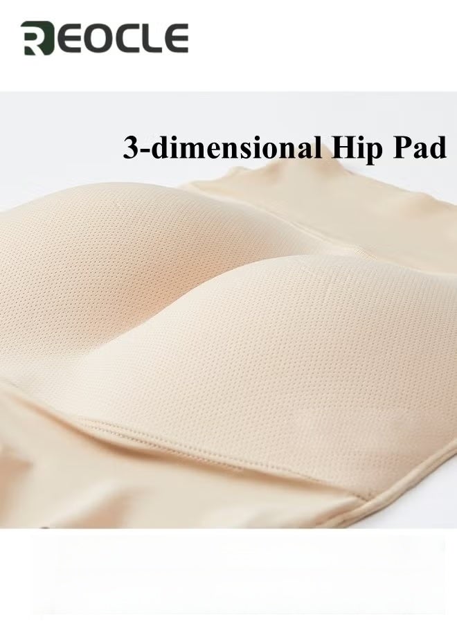 REOCLE Women's High Waisted Shapewear Body Shaper Shorts Lifting Panties Thigh Slimmer Shapewear Waist Trainer Seamless Shaping Boyshorts Panties - Image 4