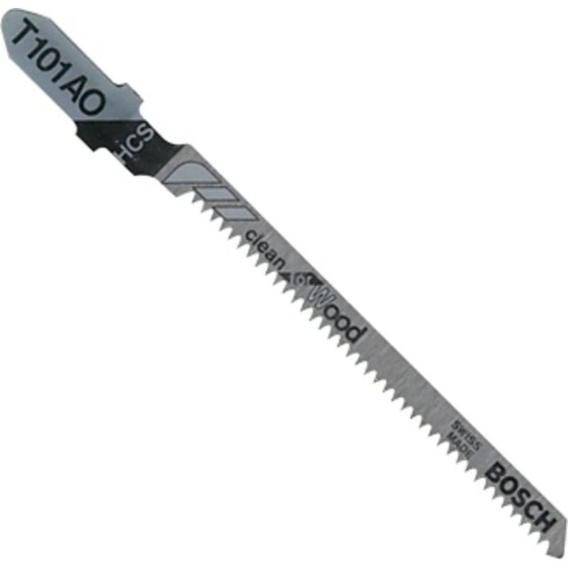 BOSCH T101AO 5 قطع. 3-1/4 بوصة 20 TPI نظيفة لشفرة منشار T-Shank للخشب - Image 4